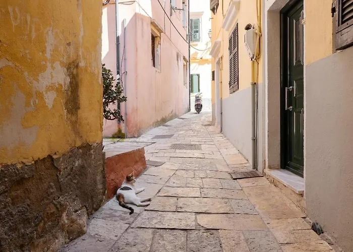 Porta Vecchia In Corfu Old Town Corfu (city)